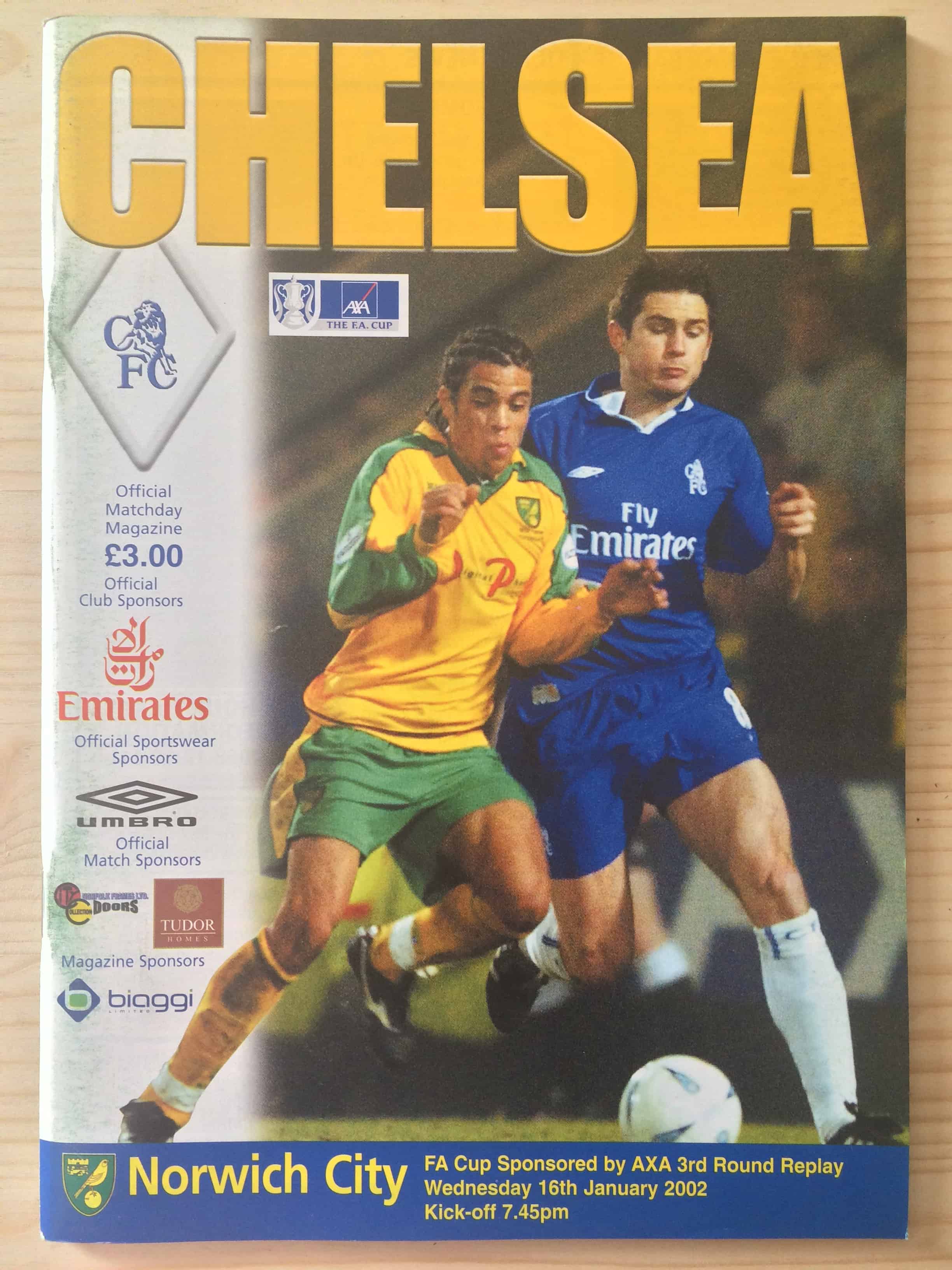 Chelsea FC v Norwich City FC